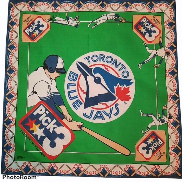 BLUE JAYS vintage bandana